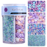 SUGAR BAY Edible Pearl Sprinkle Mix – Delightful Mother's Day Gift for Mom, Bakery-Quality Cupcake Decorating Topping