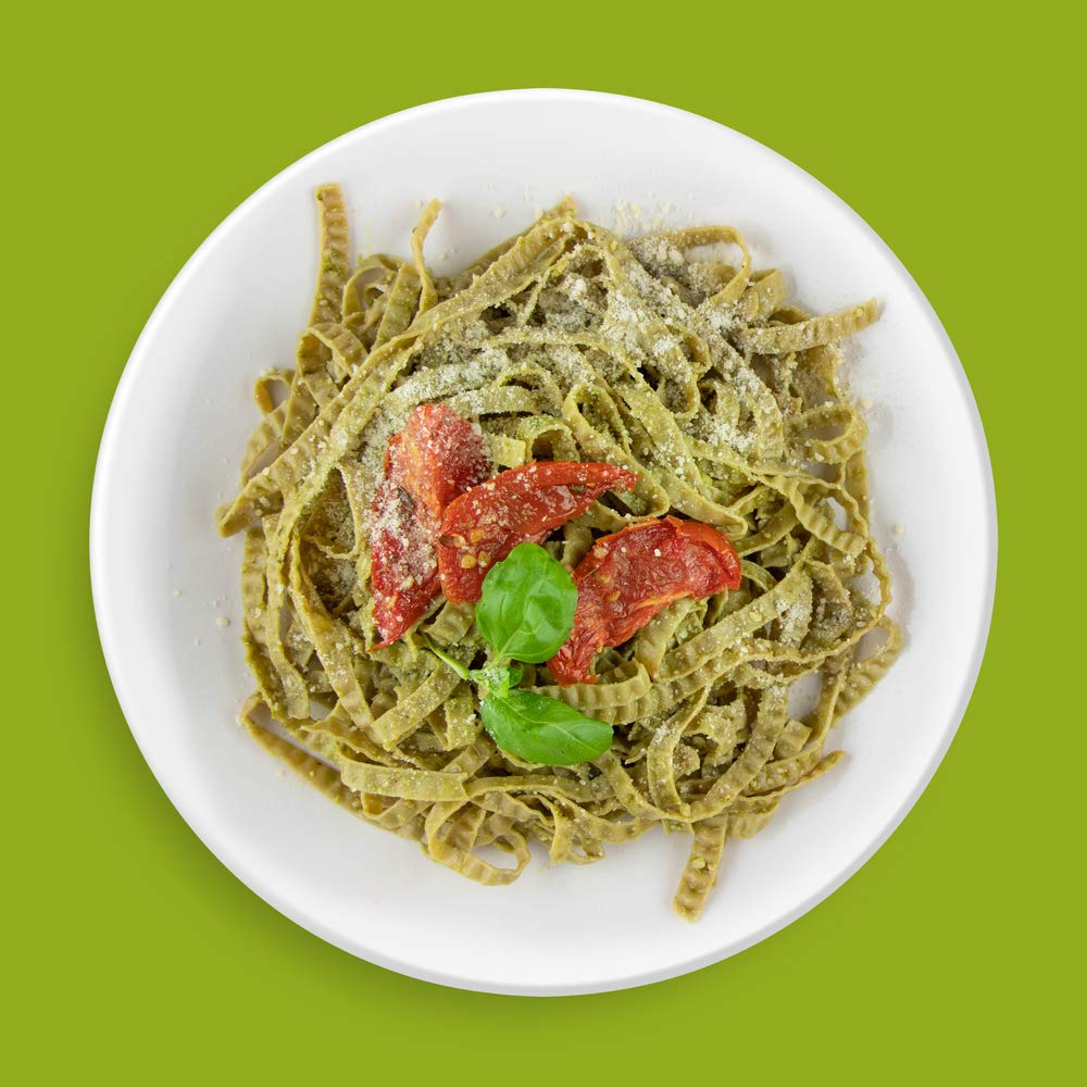 The Only Bean Plant Protein Pasta for Lunchbox Meal Prep, Nut-Free School Safe Fettuccine