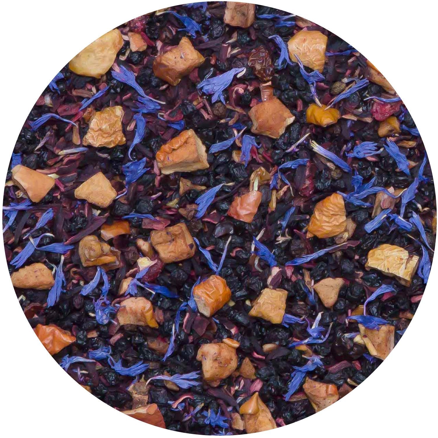 Tiesta Tea Blueberry Wild Child Premium Tea – Ready-to-Give Present for Tea Enthusiasts and Office Gift Exchanges, Decorative Pouch