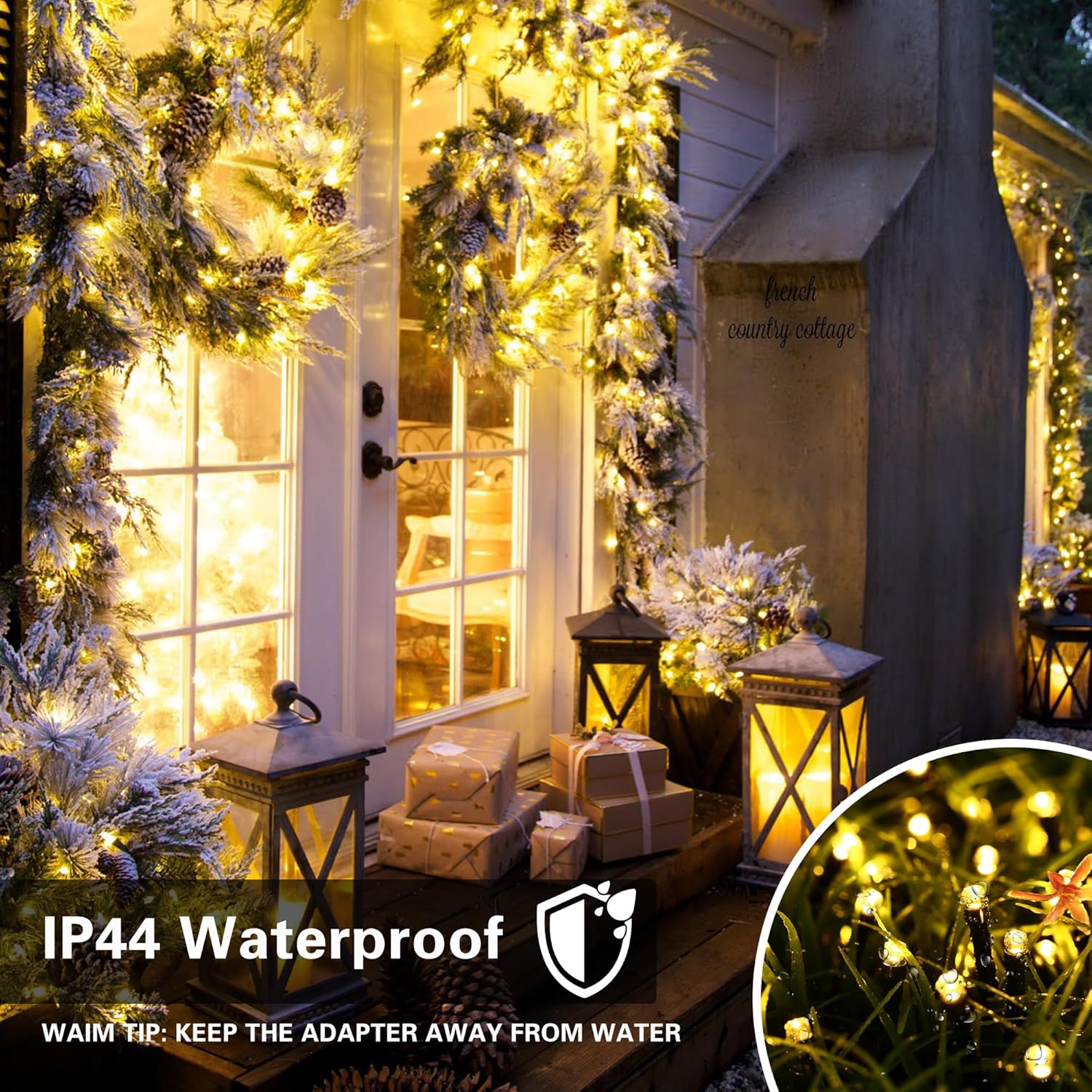 Toodour 115ft LED String Lights – Housewarming and Secret Santa Gift, Ambient Mood Lighting with Timer and Remote