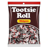 Tootsie Roll Midgees 6.5 oz Weather-Friendly Bulk Candy for Neighborhood Block Parties, Driveway Halloween Stations, and Community Parades