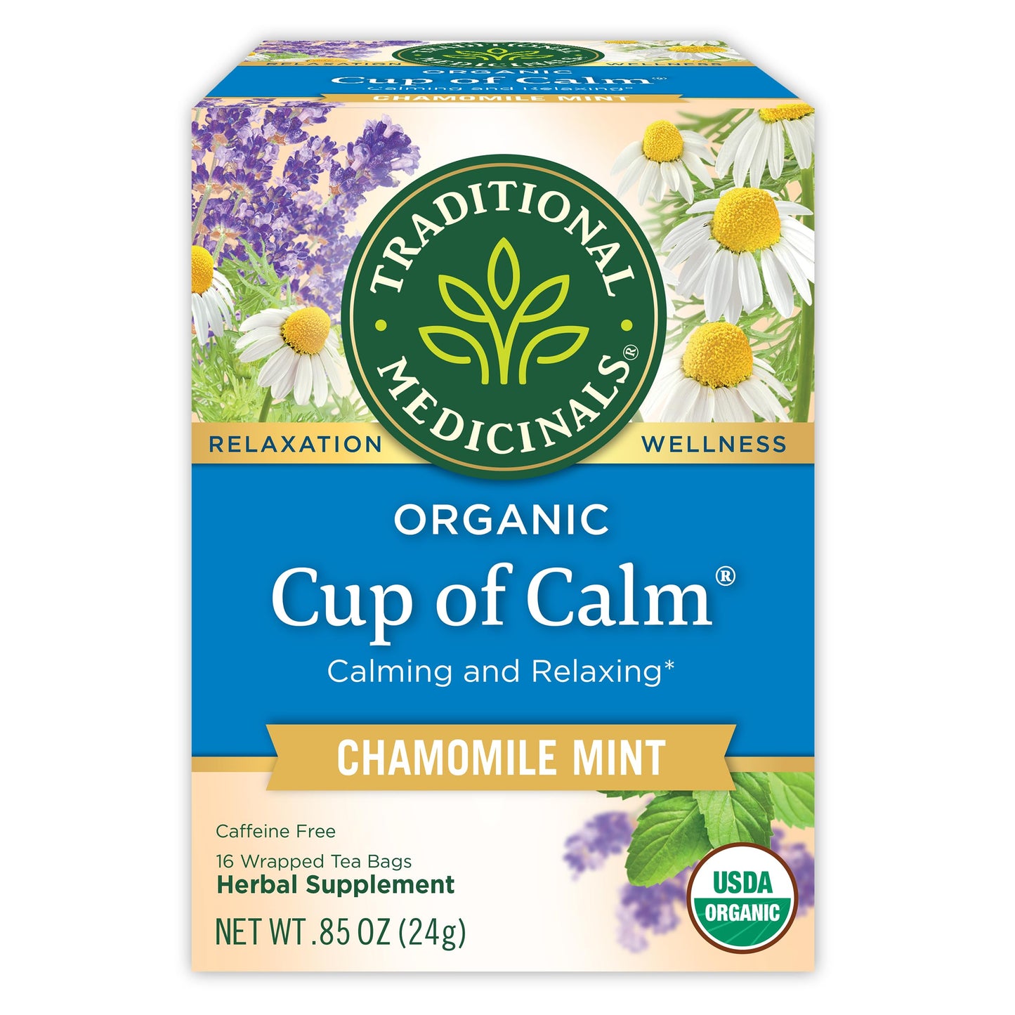 Traditional Medicinals Lemon Balm Herbal Infusion – Housewarming Gift for the Wellness-Loving Hostess