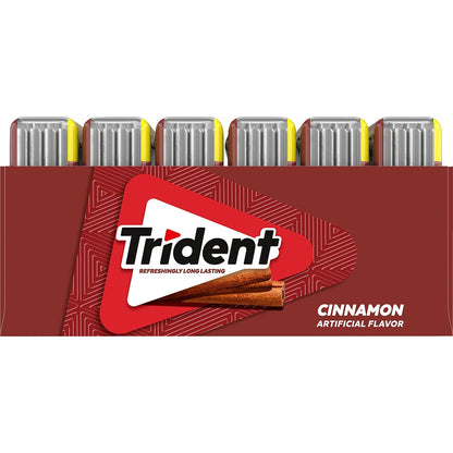 Trident Spearmint Sugar-Free Chewing Gum – Daily Oral Care Ritual with Xylitol for Cavity Protection