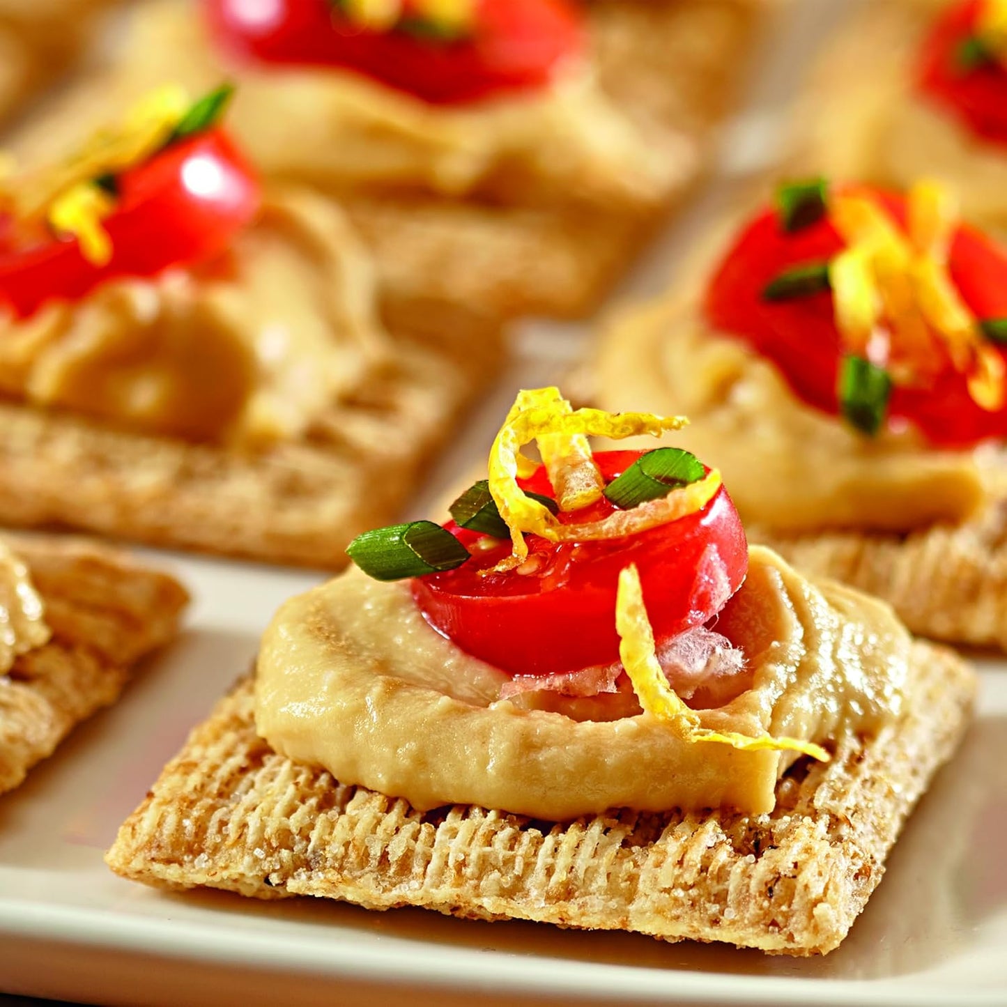 Triscuit Hint of Sea Salt Whole Grain Crackers – Durable Woven Cracker for Backyard Gatherings and Outdoor Charcuterie