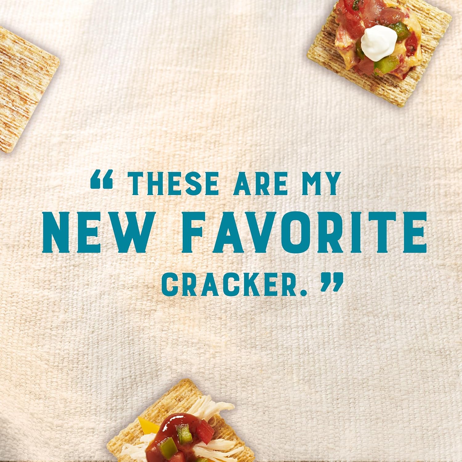 Triscuit Hint of Sea Salt Whole Grain Crackers – Durable Woven Cracker for Backyard Gatherings and Outdoor Charcuterie
