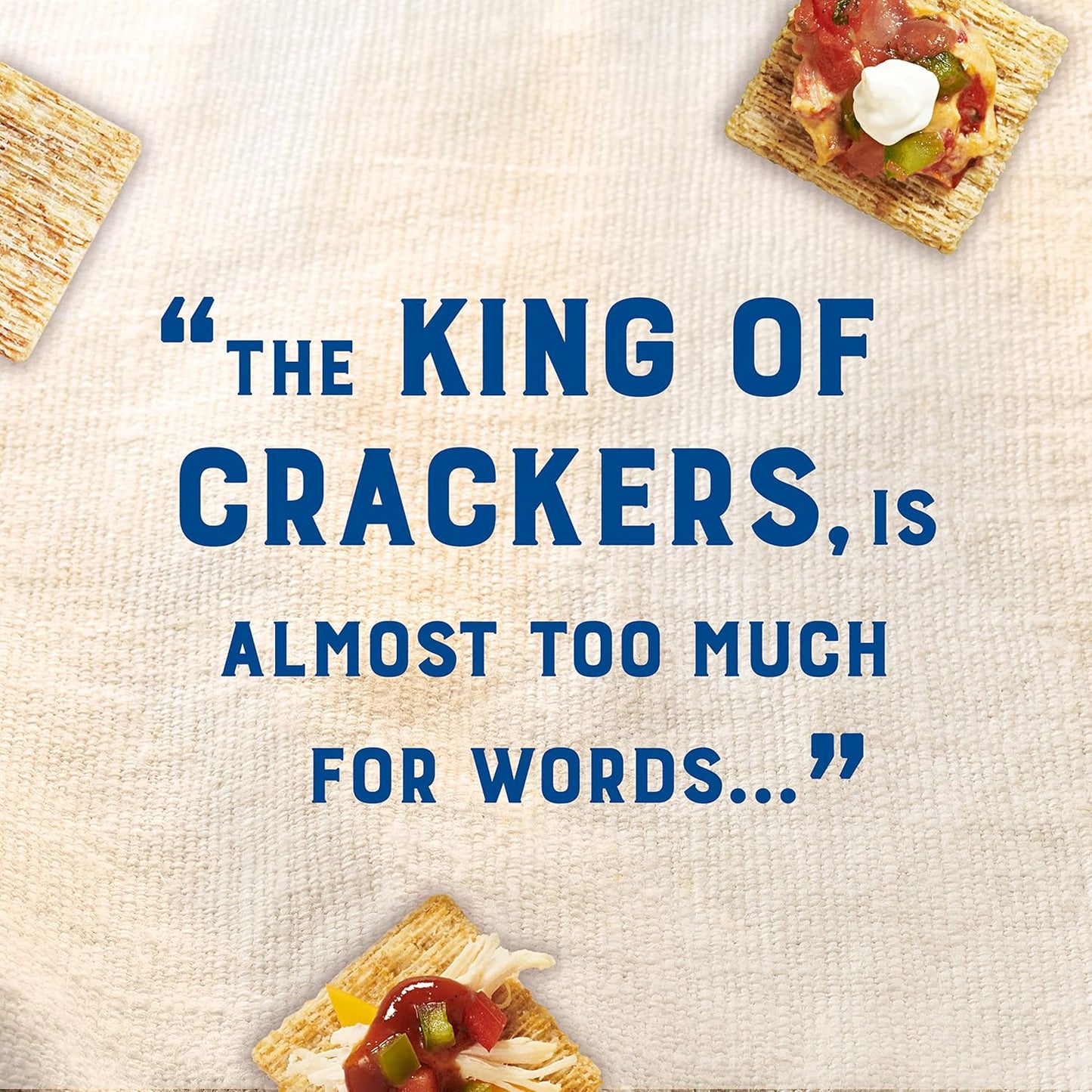 Triscuit Original Baked Crackers – Travel-Friendly Crunch for Outdoor Dining