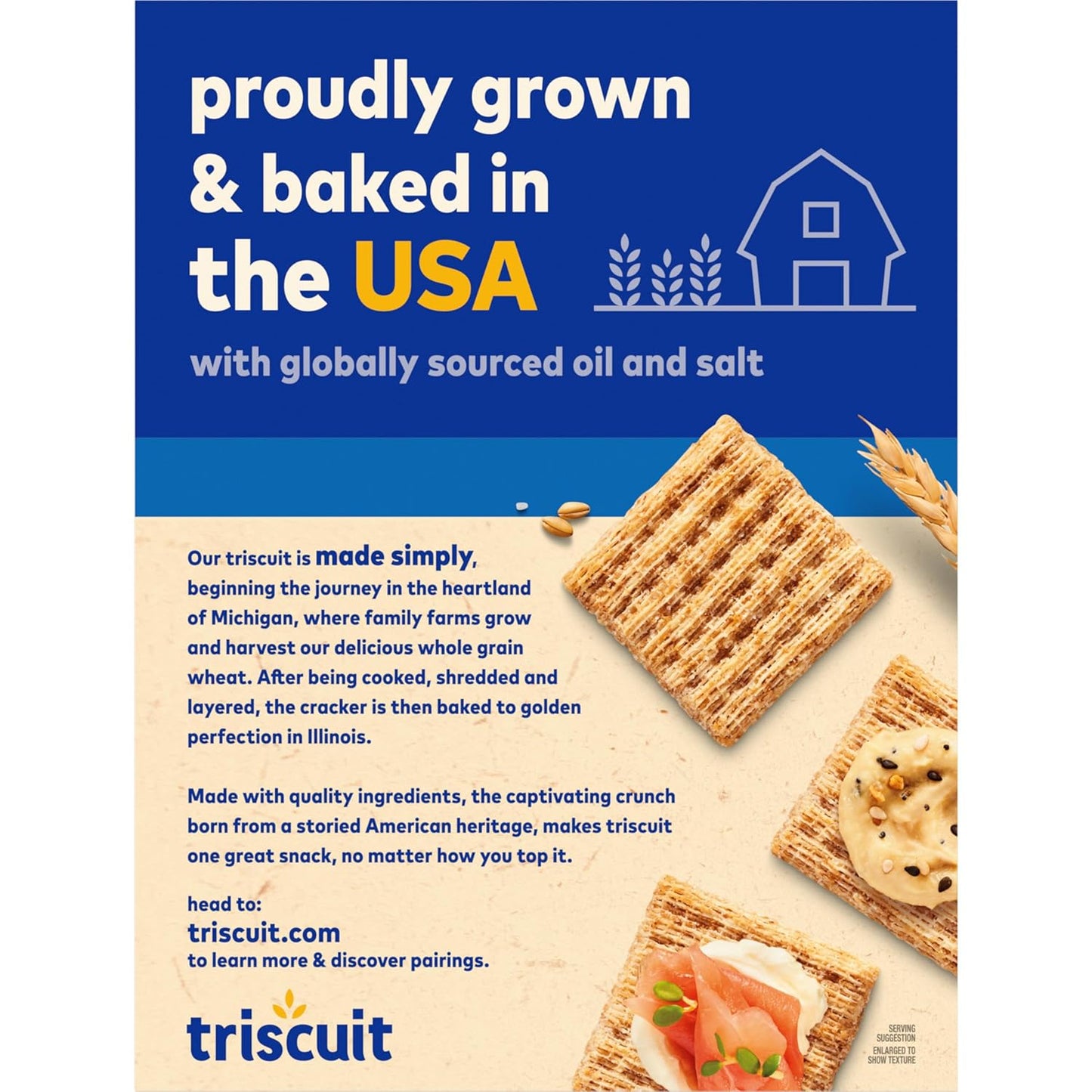 Triscuit Original Baked Crackers – Travel-Friendly Crunch for Outdoor Dining