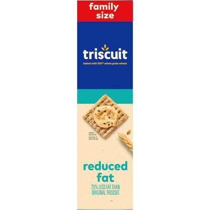 Triscuit Reduced Fat Crackers – Kosher Certified Lunch Bag Side for School and Work