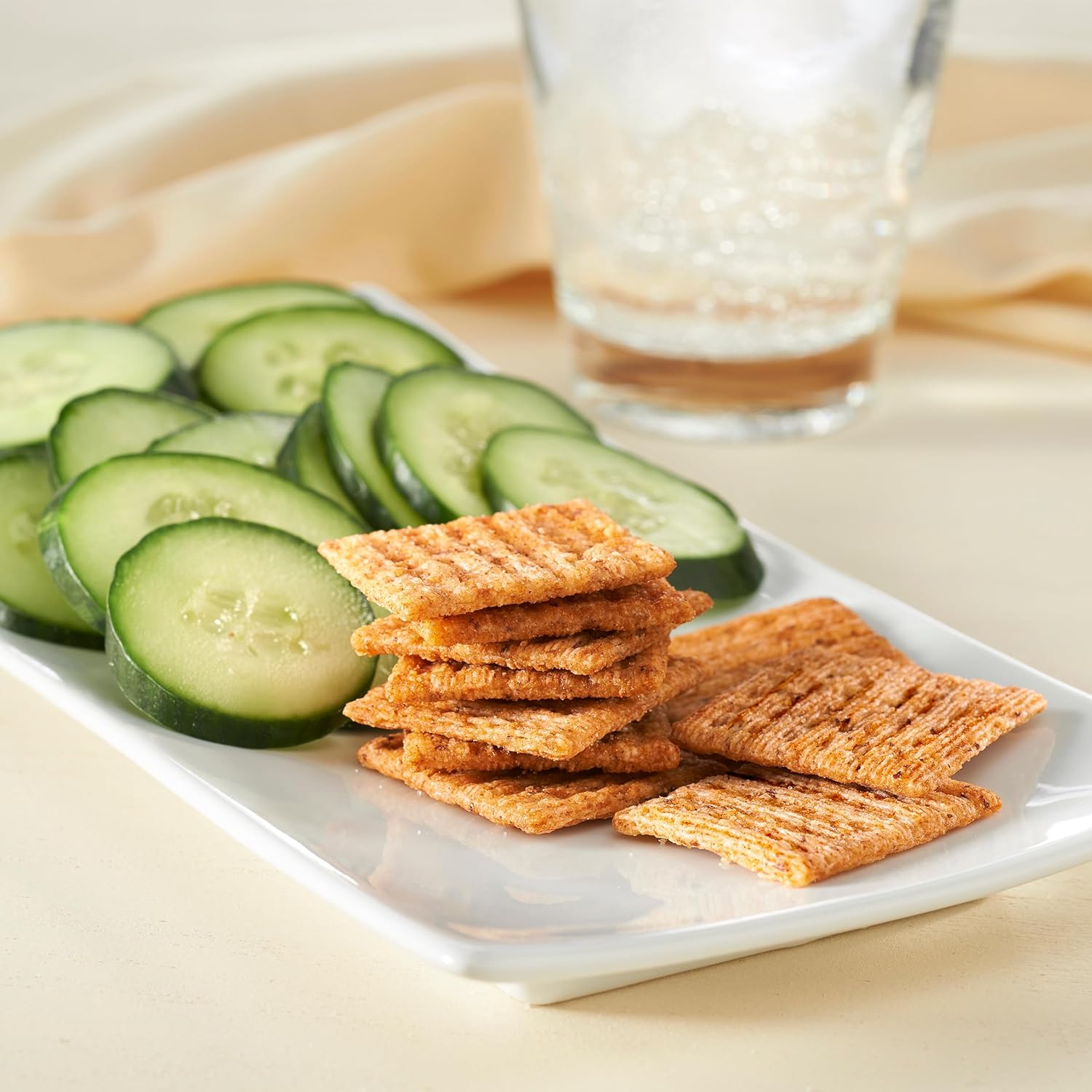 Triscuit Reduced Fat Crackers – Kosher Certified Lunch Bag Side for School and Work