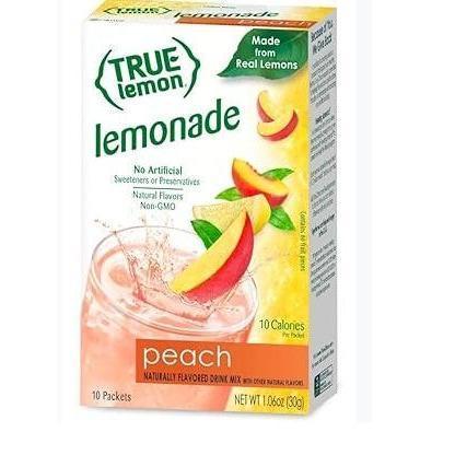 TRUE LEMON Crystallized Lemon Packets – Desk-Side Lemon Flavoring for Steady Focus During Long Work Sessions