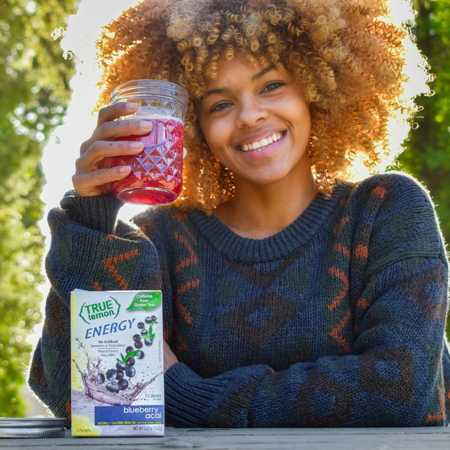 True Lemon Energy Blueberry Acai – Portable Energy Packets to Replace Coffee Jitters at the Corporate Desk