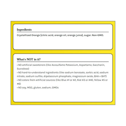 TRUE ORANGE Water Enhancer – Quick-Dissolve Flavoring for Sparkling Water and Iced Tea at Work
