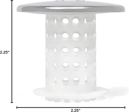TubShroom Shower Drain Hair Catcher - Useful Birthday Gift for Mom, Wife, or Friend With Long Hair