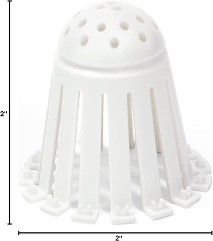 TubShroom Toss 21-Pack Disposable Tub Hair Traps - Keep Your Self-Care Bath Clog-Free and Undisturbed