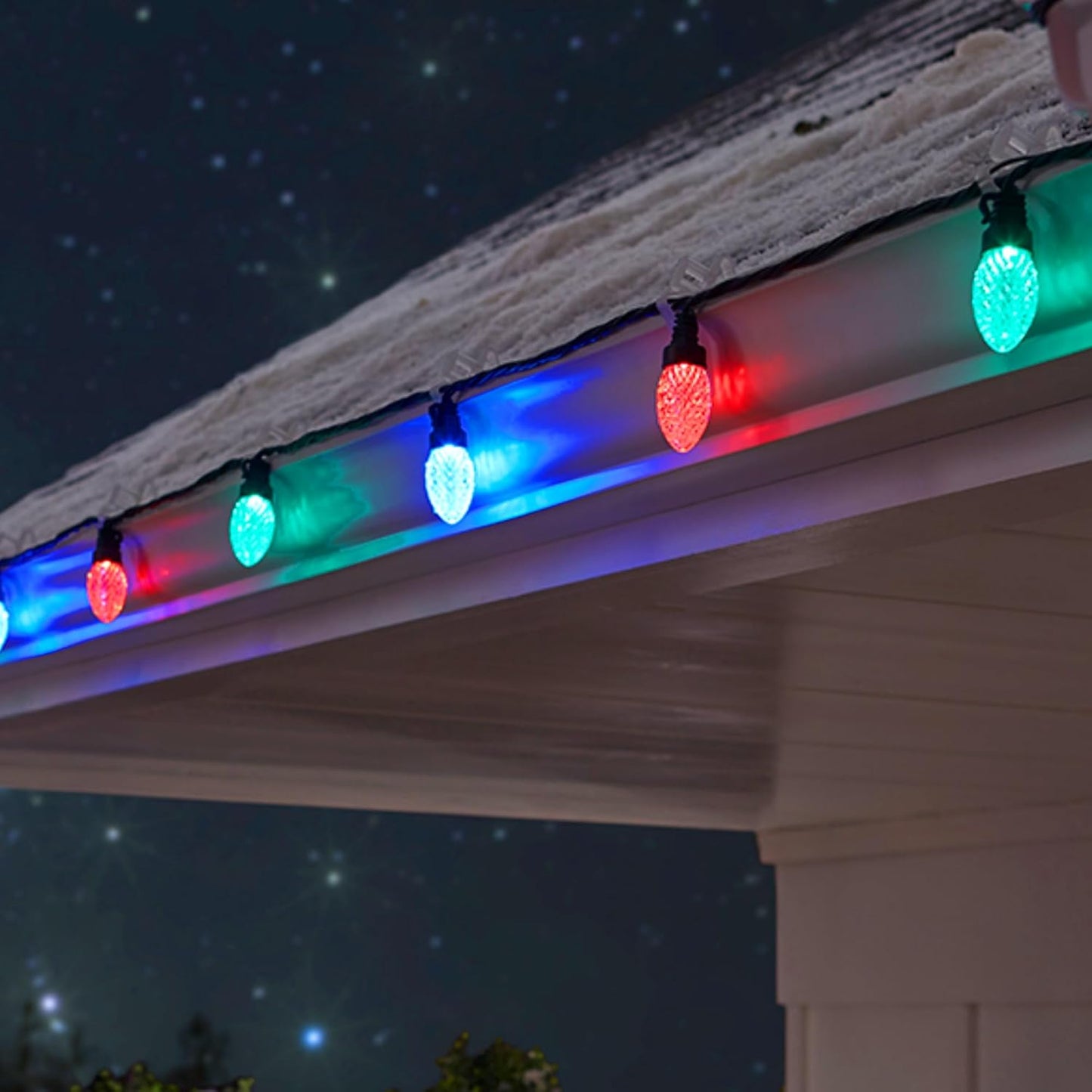 TW SHINE C9 Child-Safe C9 String Lights – Durable Plastic Bulbs for Kids Bedroom Christmas Decor
