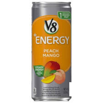 V8 +Energy Sparkling Pomegranate Blueberry 4 Pack – Stocking Stuffer for the Energy Drink Lover
