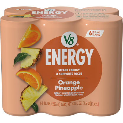 V8 +Energy Sparkling Pomegranate Blueberry 4 Pack – Stocking Stuffer for the Energy Drink Lover