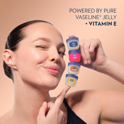 Vaseline Lip Therapy Mini Tin 2 Pack – Thoughtful Stocking Stuffer Gift for Mom, Cocoa Butter Hydrating Balm