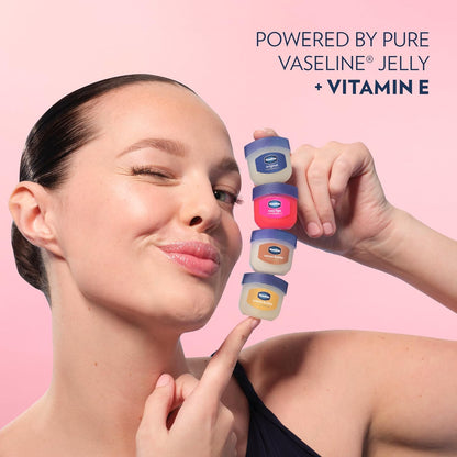 Vaseline Lip Therapy Rosy Lips Mini 2 Pack – Affordable Birthday Gift for Women and Mom, Tinted Moisturizing Lip Balm for Stocking Stuffers