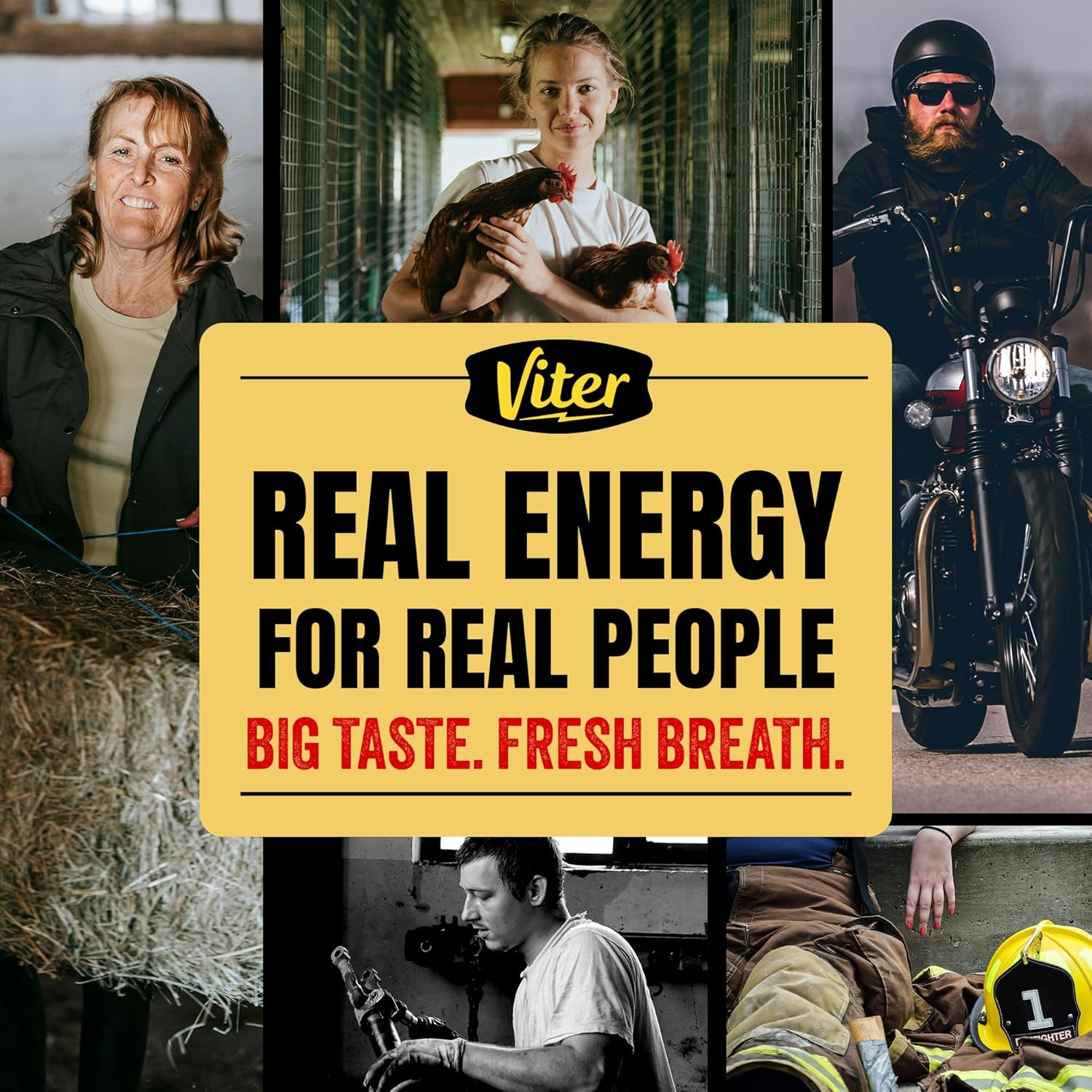 Viter Energy Peppermint Caffeine Gum – Vegan and Gluten-Free Energy for Wellness-Focused Professionals