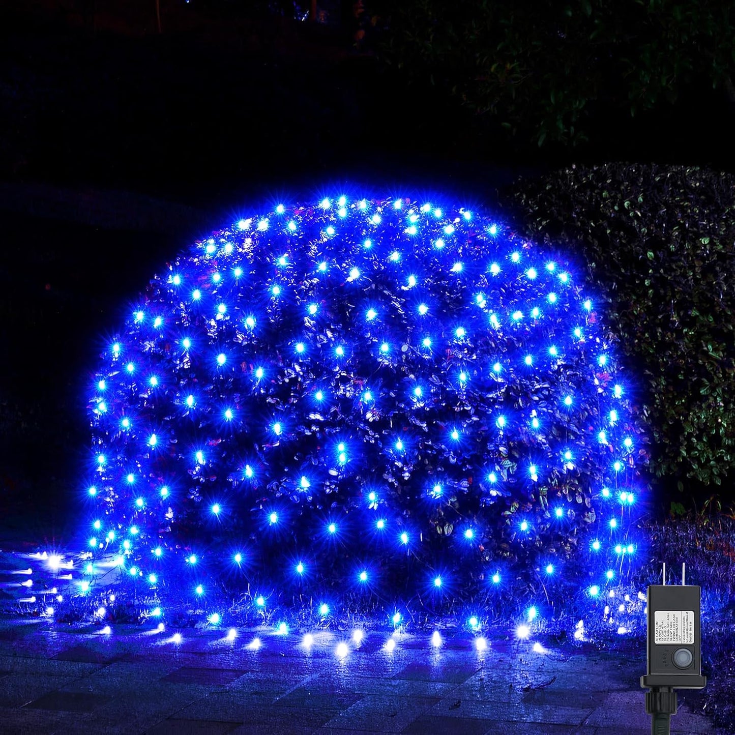 WBao Christmas Net Lights – Christmas Gift for Parents Who Love Effortless Outdoor Decorating