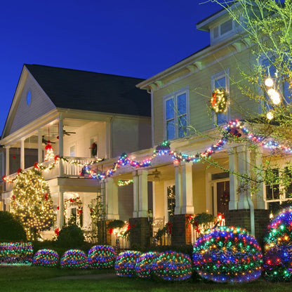 WBao Solar Christmas Lights – Designer Holiday Lighting for Mantels, Staircases, and Cozy Interior Corners