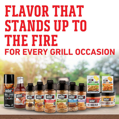 Weber Chicago Steak Seasoning – Elegant Gifting Shaker for Valentine's Day and Special Occasions