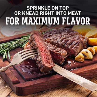 Weber Chicago Steak Seasoning – Elegant Gifting Shaker for Valentine's Day and Special Occasions