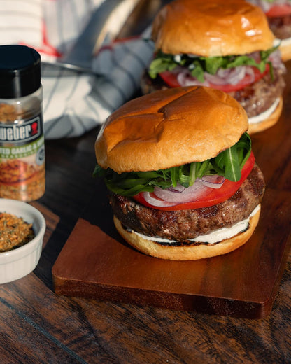 Weber Roasted Garlic & Herb Seasoning – Sentimental Father's Day Gift for Dads Who Love to Grill