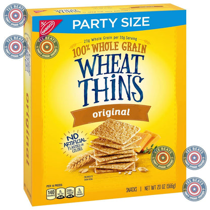 Wheat Thins Original Crackers – Housewarming Snack Basket Addition for New Homeowners