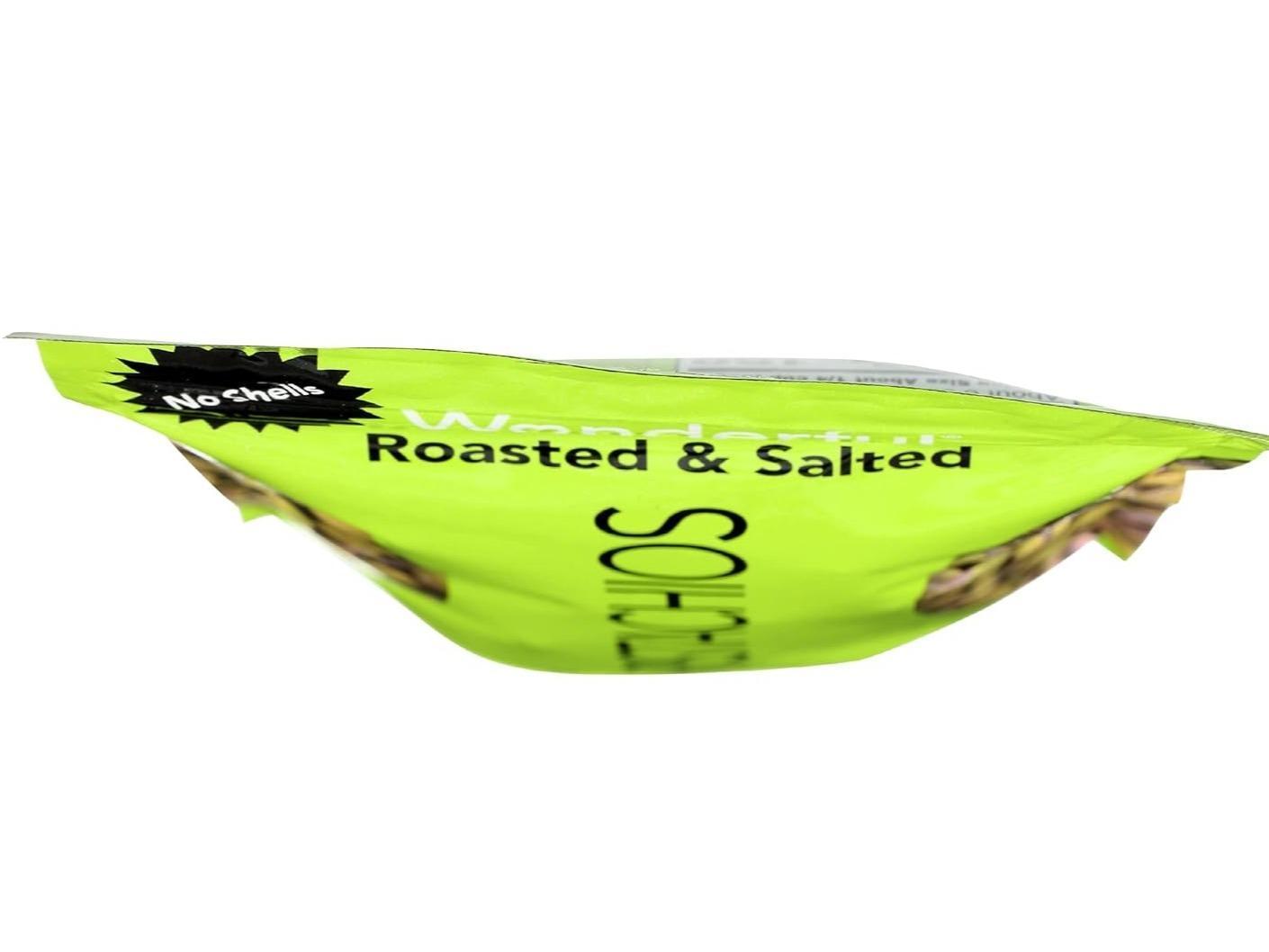 Wonderful Pistachios Roasted & Salted Shelled — Picnic Pantry Snack for Patio and Outdoor Dining