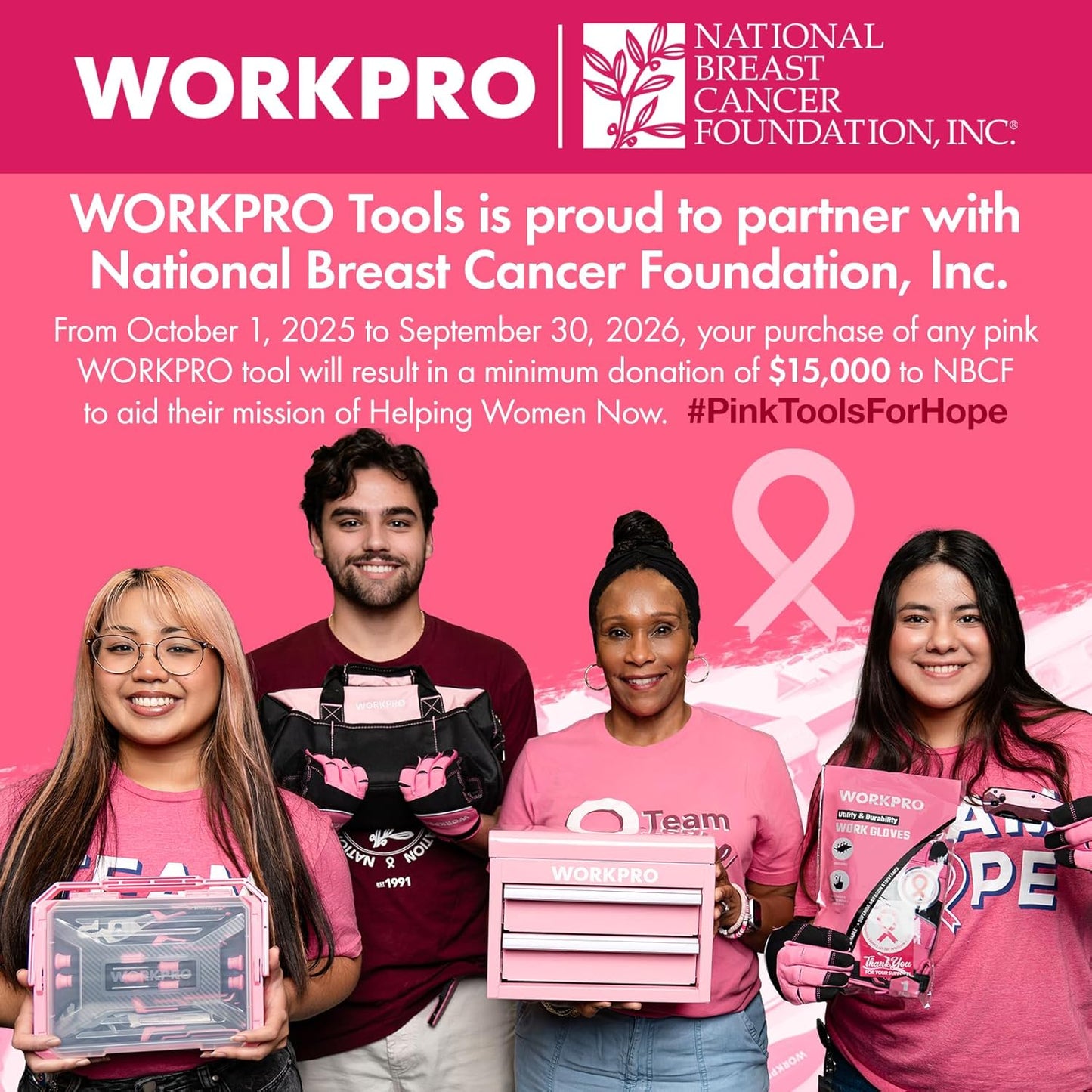 WORKPRO Feminine-Toned Claw Hammer with Sleek Steel Face – Picture-Perfect Tool for Gallery Wall Hangings