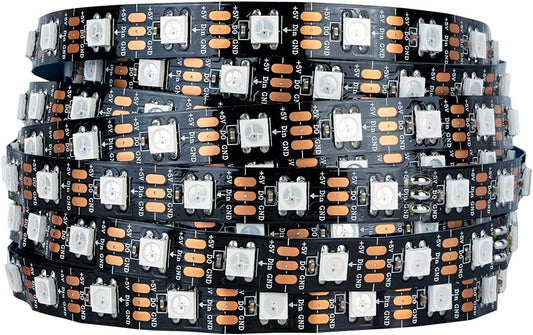 ws2812b individually addressable 5050 smd rgb leds with built-in ic driver