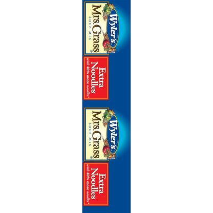 Wyler's Mrs. Grass Extra Noodles Soup Mix – Nursery-Adjacent Pantry Item for Caregiver Meal Prep