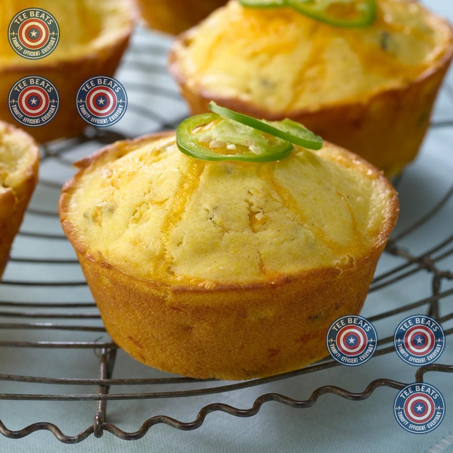 Zatarain's Cheddar Jalapeño Cornbread Mix – Ready-to-Bake Heat for Tailgate Spreads, Smoked Sauga Pairing
