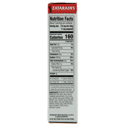 Zatarain's Jambalaya Rice Mix – Easy Weeknight Meal Base for Small Space Apartment Kitchens