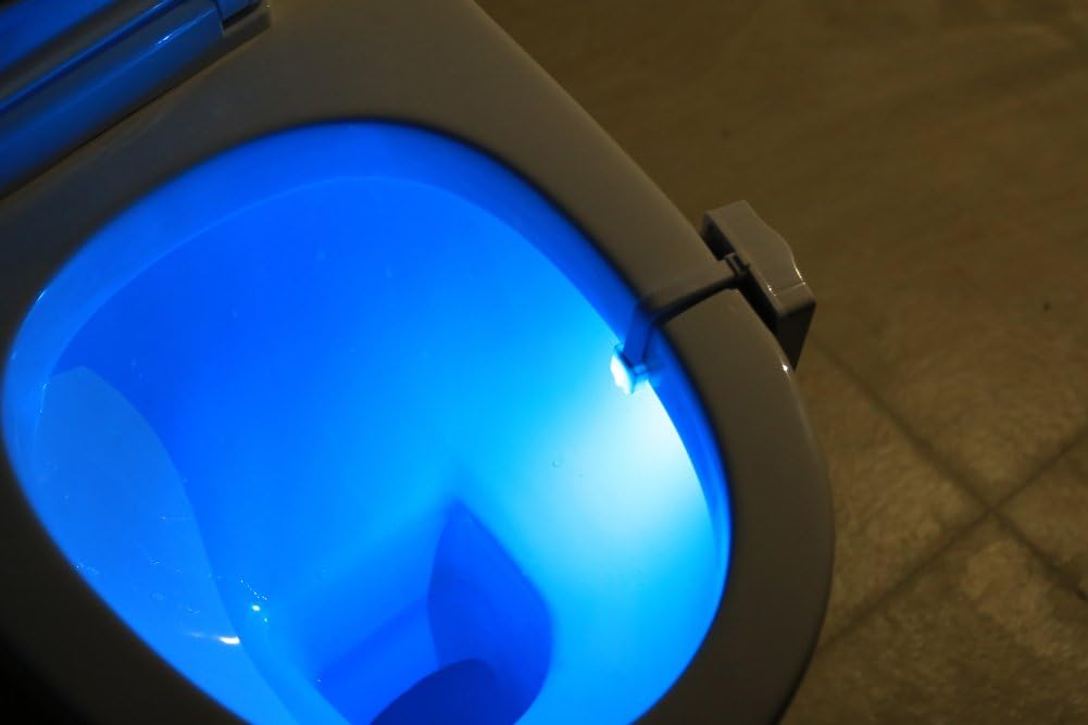 ZEZHOU LED Toilet Night Light – Toddler Potty Training Reward Lamp for Master and Kids Bathroom, Soft Glow Motion Sensor